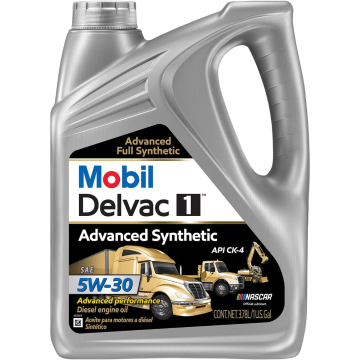 Mobil 126085 Delvac 1 Advance Syn Motor Oil 5W-30 - Gallon