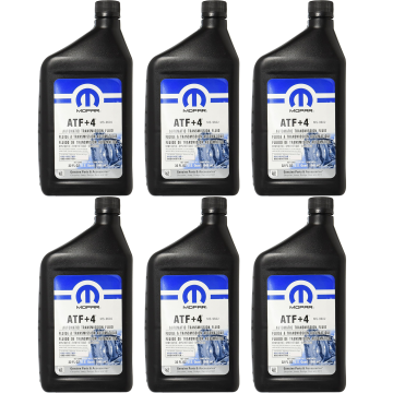 Mopar 68218057AC ATF+4 Automatic Transmission Fluid - 6 Quarts