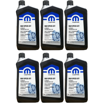 Mopar 68218925AB 8&9 Speed ATF Automatic Transmission Fluid - 6 Quart Case