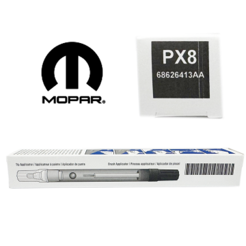 Mopar 68626413-AA Touch-Up Paint Pen - Black Clear Coat PX8