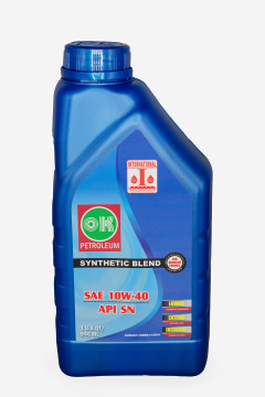 OK Petroleum Synthetic Blend Engine Motor Oil 10W-40 - 12 Quarts