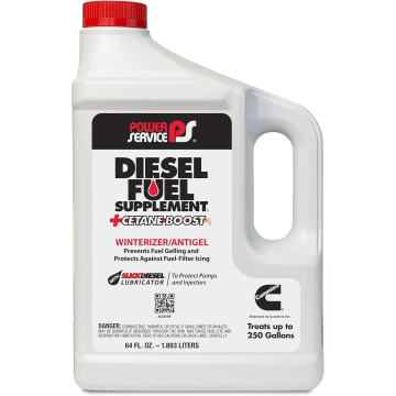 Power Service 1064-06 Diesel Fuel Supplement Antigel + Cetane Boost - 64 Ounce