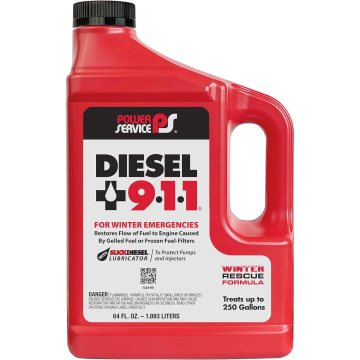 Power Service 8064-06 Diesel 9-1-1 Winter Rescue Formula - 64 Ounce