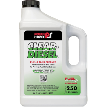 Power Service 09264-06 Clear Diesel Fuel and Tank Cleaner - 64 Ounce