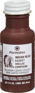 Permatex 20539 Indian Head Gasket Shellac Compound, 2 oz.