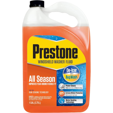 Prestone 2-in-1 All Season Year Round Windshield Washer Fluid 0 Degree -1 Gallon
