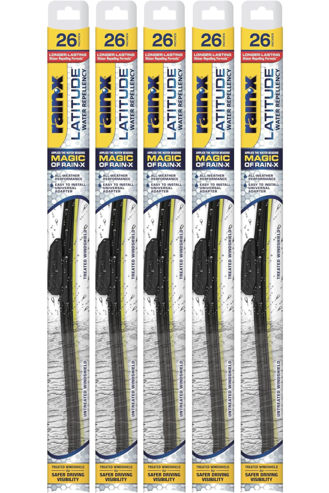 RAINX LATITUDE 26-Inch Windshield Wiper Blade – Water Repellency Technology – 5079281-2