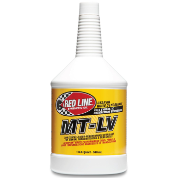 Red Line 50604 Full Synthetic Gear Oil MT-LV 70W-75 GL-4 (Quart)