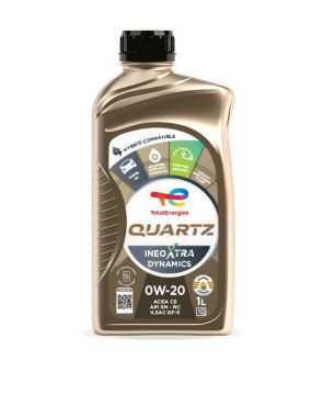 TotalEnergies QUARTZ INEO X DYN Motor Oil 0W-20 - 12 Quarts