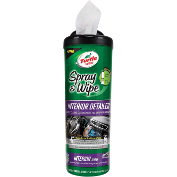 Turtle Wax 50940 Spray & Wipe Interior Detailer