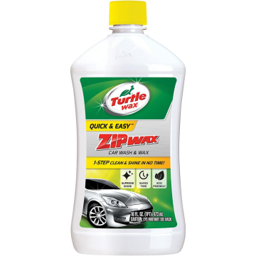 Turtle Wax T-75A Zip Wax Car Wash and Wax - 16 Fl Oz