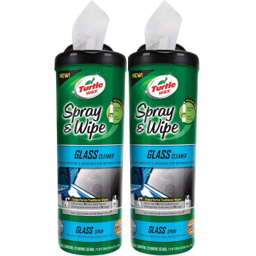 Turtle Wax Spray & Wipe Car Interior Wipes (2 Pack)