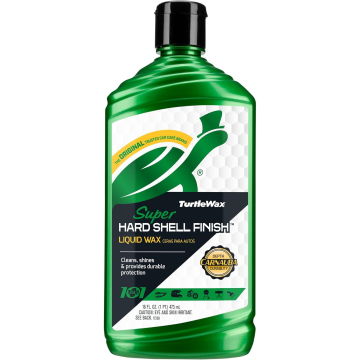 Turtle Wax T-123R Super Hard Shell Liquid Car Wax 16 oz Bottle