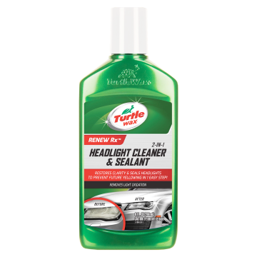 Turtle Wax T-43 (2-in-1) Headlight Cleaner and Sealant 9 oz Bottle