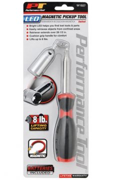 Performance Tool W1927 Swivel LED Magnetic Pickup Tool