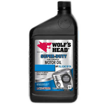 Wolf's Head 836-91086-56 Super-Duty Semi Syn Motor Oil 10W-40 - Quarts