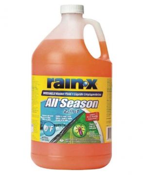 Rain-X Windshield Washer Fluid 0 Deg 2-in-1 Bug Wash Gallon