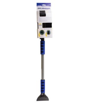 SubZero 16619 51" Ice Crusher Dual Head Pivoting Snowbroom and Squeegee with Integrated Ice Scraper