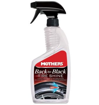 Mothers Back-to-Black Tire Shine 24oz Spray Bottle