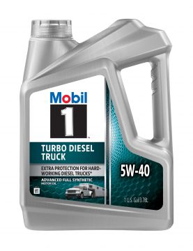 Mobil 1 Turbo Diesel Truck 5w-40 Motor Oil 5 Quart Jug