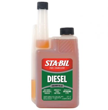 STA-BIL 22254 Diesel Fuel Stabilizer And Performance Improver 32oz Bottles (4 Pack)