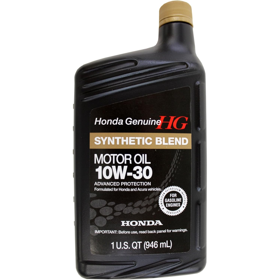 okpetroleum.com: Honda 08798-9135 Synthetic Blend Motor Oil 10W-30