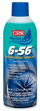 CRC 06006 Marine 6-56 Multi-Purpose Lubricant 9 oz Aerosol Can (6 Pack)