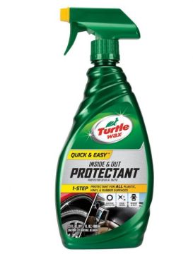 Turtle Wax Quick and Easy Inside/Out Protectant 23 oz Spray Bottle (6 Pack)