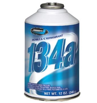 Johnsen's R-134a HFC 134A Automotive A/C Refrigerant Case of Self Sealing 12oz cans (12 Pack)