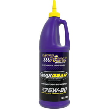Royal Purple 06300 Max Gear Synthetic Gear Lube Oil 75W-90 Quarts