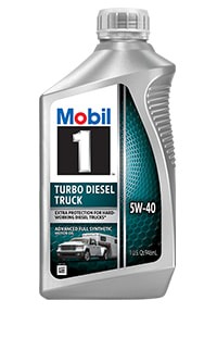 Mobil 1 Turbo Diesel Truck 5w-40 Motor Oil Quart Bottle