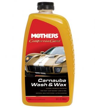 Mothers California Gold Carnauba Wash & Wax 64 oz Bottle