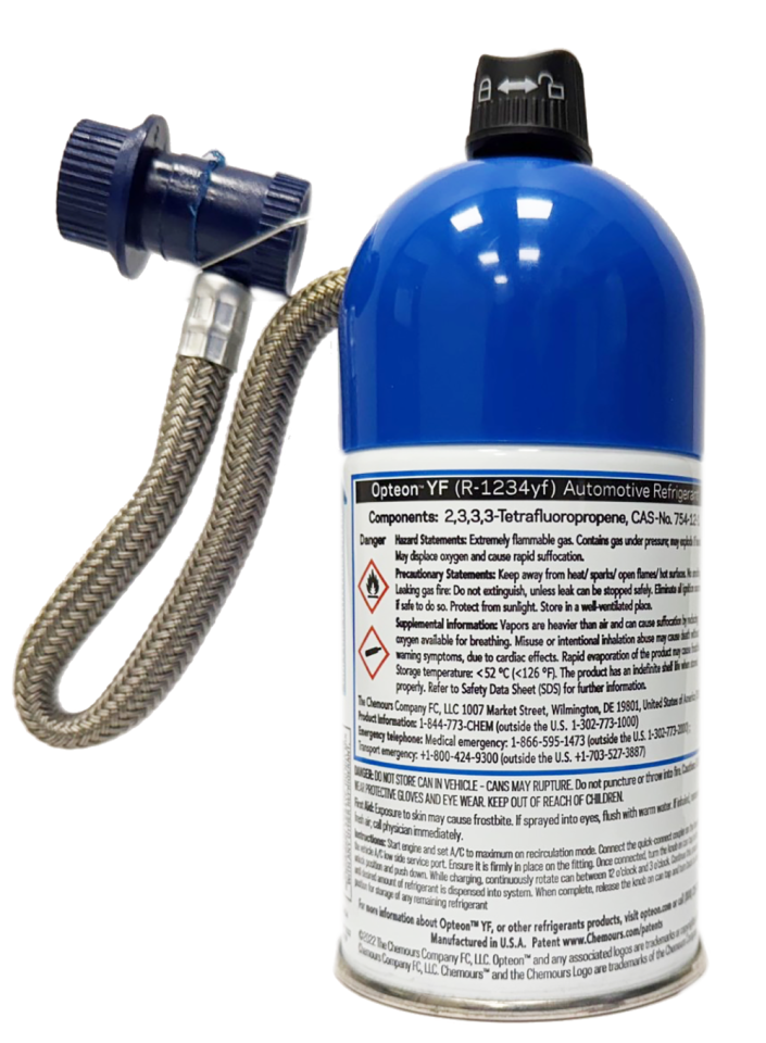 okpetroleum.com: Chemours Opteon R1234yf Refrigerant With Hose 12