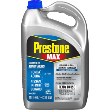 Prestone AF6310 MAX Asian Vehicles Blue Antifreeze and Coolant - Gallon