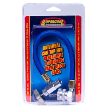 TSI Supercool 134a Universal Charing Hose 10" For Resealable Cans