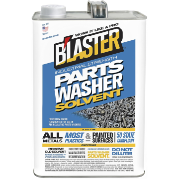 Blaster 128-PWS Parts Washer – Parts Cleaner Solvent – Cleans Oil, Grease & Grime– 1 Gallon