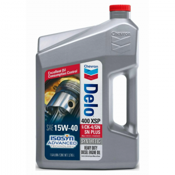 Chevron Delo XSP 15W-40 Heavy Duty Synthetic Diesel Motor Oil Gallon - 3 PACK