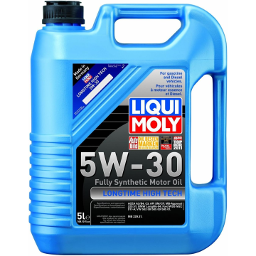 LIQUI MOLY 2039 Longtime High Tech SAE Full Synthetic Motor Oil 5W-30 - 5 Liters