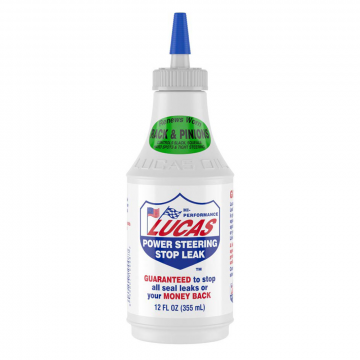 Lucas Oil 10008 Power Steering Stop Leak 12oz -12 Pack