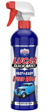 Lucas Oil 10160 Slick Mist Speed Wax 24oz -12 Pack