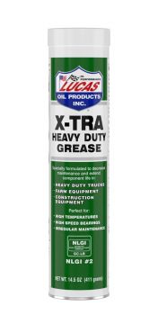 Lucas Oil 10301 X-TRA Heavy Duty Grease NLGI #2 14oz -10 Pack