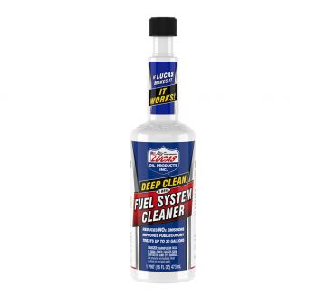 Lucas Oil 10512 Deep Clean Fuel System Cleaner 16oz -12 Pack