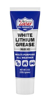 Lucas Oil 10533 White Lithium Grease 8oz -12 Pack
