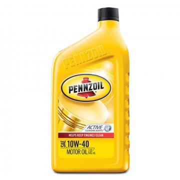 Pennzoil 550022809 10W-40 Motor Oil Quart - 12 Pack