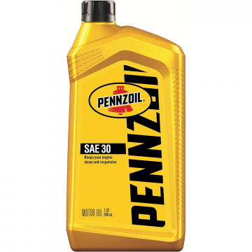 Pennzoil 550034991 30W Motor Oil Quart - 6 Pack