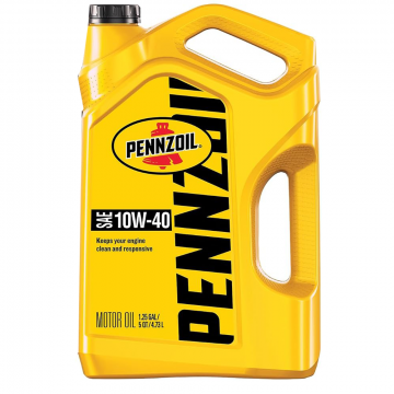 Pennzoil 550045213 10W-40 Motor Oil 5 Quart Jug - 3 Pack