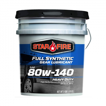 Starfire 808-05 Premium Lubricants SAE GL-5 Gear Oil 80W-140  - 5 Gallon Pail